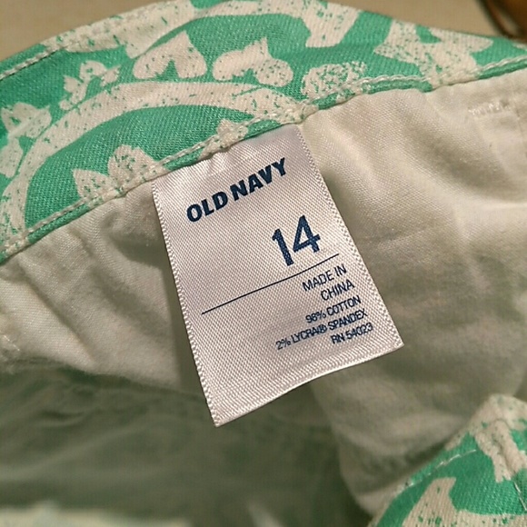 Green and white stretchy skinny jeans - Picture 8 of 8